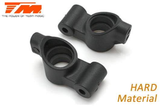 TEAM MAGIC　TM507142　Rear Hub Carrier - HARD (2 pcs)