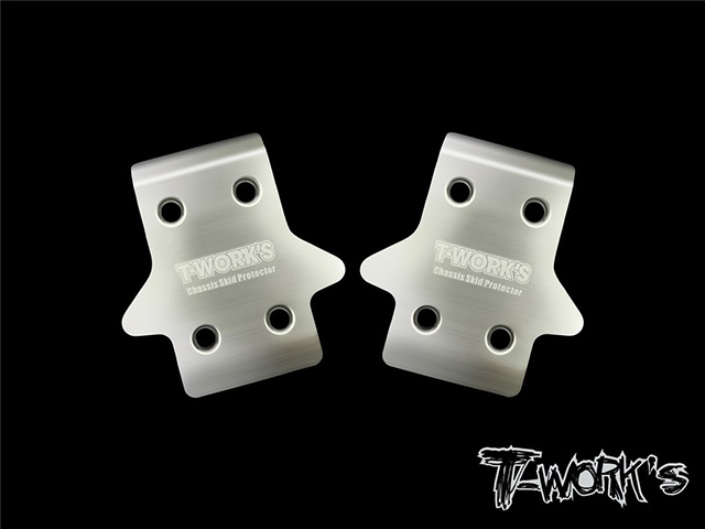 TEAM AJ　TO-235-MBX8　ステンレス製フロントシャーシスキッドプレート【MBX8用】