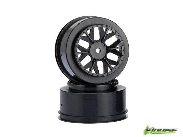 Louise　AV3155B　SCタイヤ用ホイル【ブラック/SC10/4x4/2個入】