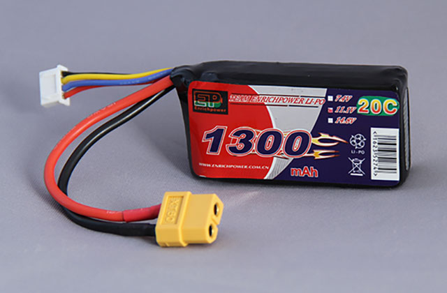 PowersãEP-1300203SãEP Lipo 1300mAh 20C 11.1Vã3ã»ã«/XT60ã