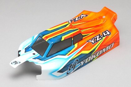 YOKOMO　S4-101LWA　B-YZ4SF用Ｊコンセプト製YZ-4S軽量ボディ(マスキングシート付)