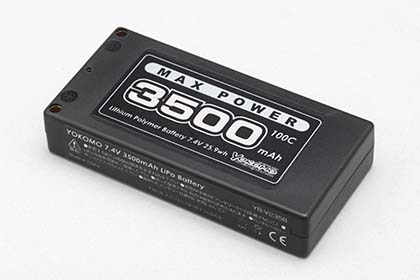 YOKOMO　YB-V235B　ヨコモ Lipo 3500mAh/7.4V 100Cバッテリー