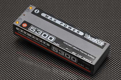 YOKOMOãYB-V253Bãããã¯ã¹ãã¯ã¼ Li-po 5300mAh/7.4V ããããªã¼