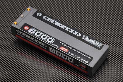 YOKOMOãYB-V260BLãããã¯ã¹ãã¯ã¼ Li-po 6000mAh/7.4V LCGããããªã¼