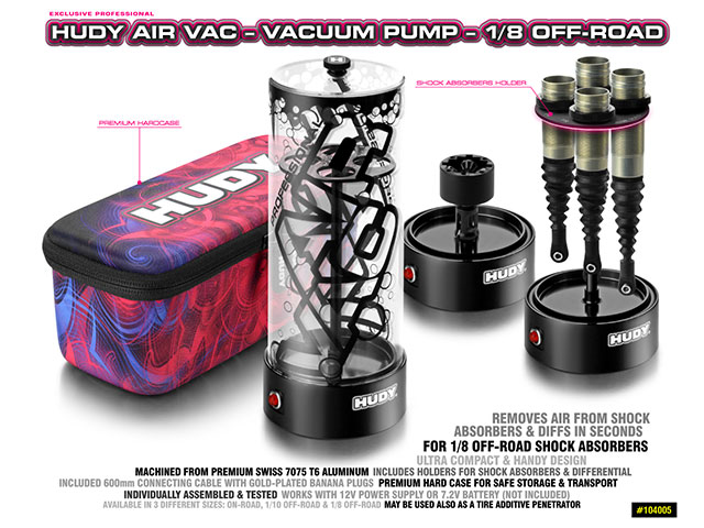 HUDYã104005ãAIR VAC(é»åã¨ã¢ãã­ã¥ã¼ãã¼)ã1/8 ãªãã­ã¼ãç¨ã