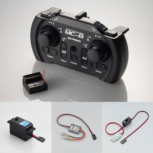 KO PROPO　10711　MC-8 2.4GHz MX-F EPセットA（PDS-2503+MD-1）