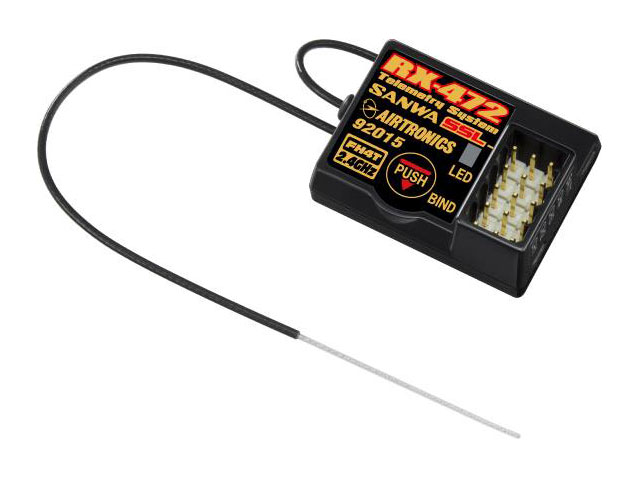 SANWA　107A41114A　RX-472　2.4G 4chレシーバー（SSL対応）