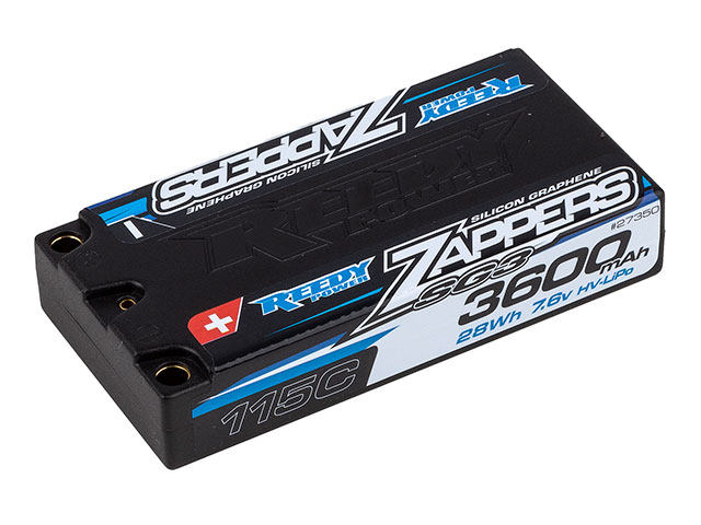 ASSOCIATED　27350　Zappers SG3 3600mAh 115C 7.6V LP Shorty