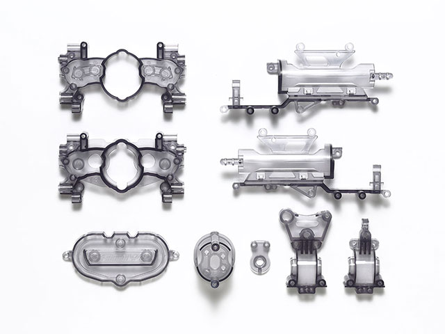 TAMIYA　OP-1920　SW-01 Aパーツ (シャーシ) クリヤーライトグレイ