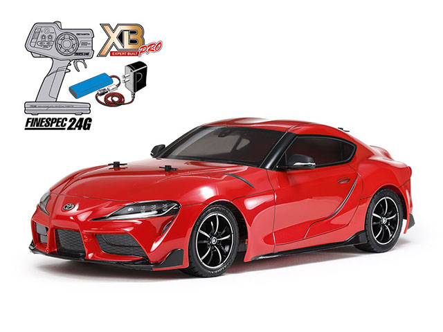 TAMIYA　57916　XB トヨタ GR スープラ (TT-02シャーシ) レッド