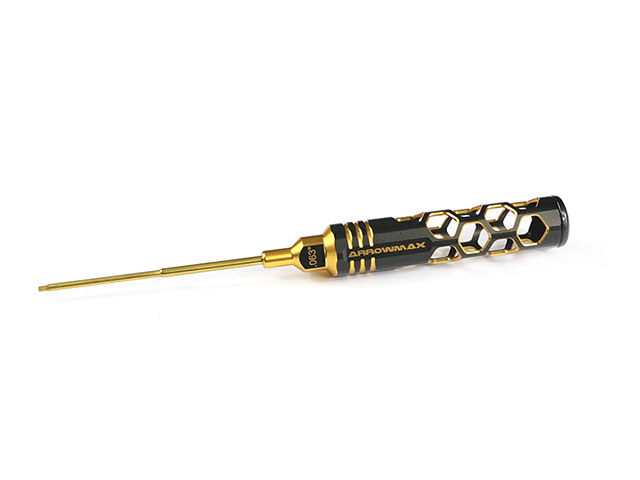 ARROWMAX　AM-410120-BG　六角ドライバー2.0 X 120mm Black Golden
