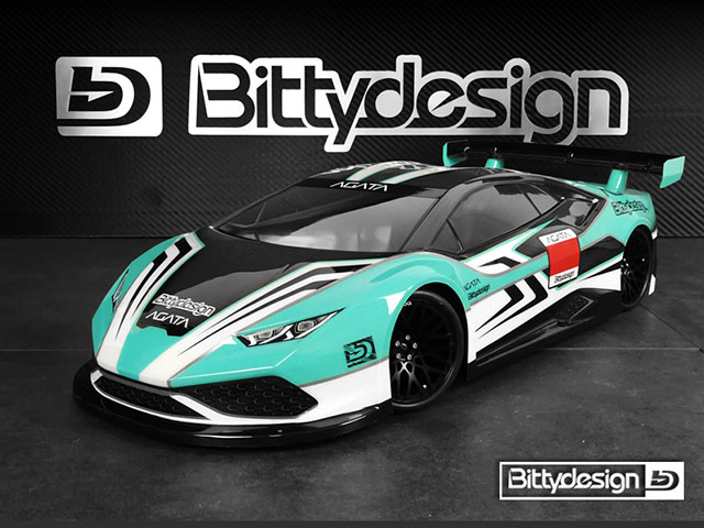 BittydesignãBDGT-190AGTãAGATA 1/10GTã¯ãªã¢ã¼ããã£190mmã©ã¤ãã¦ã§ã¤ã