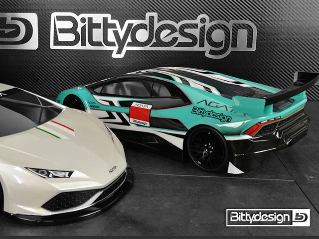 BittydesignãBDGT-190AGTãAGATA 1/10GTã¯ãªã¢ã¼ããã£190mmã©ã¤ãã¦ã§ã¤ã