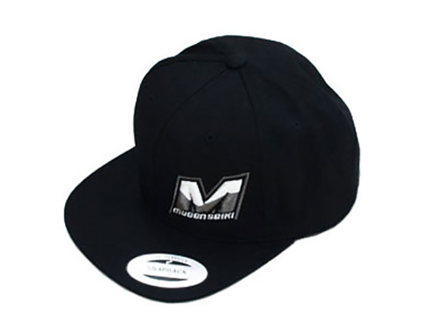 MUGEN　M0512　M-LOGO CAP ブラック/ブラック