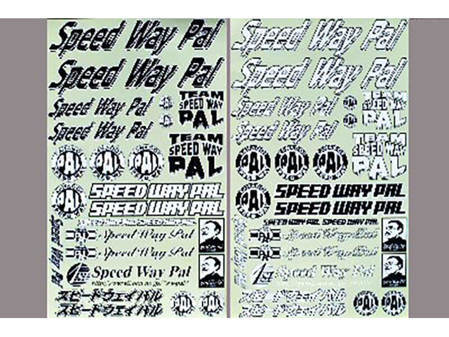 Speed Way Pal　PA-082　PAL ステッカーセットType Ⅱ