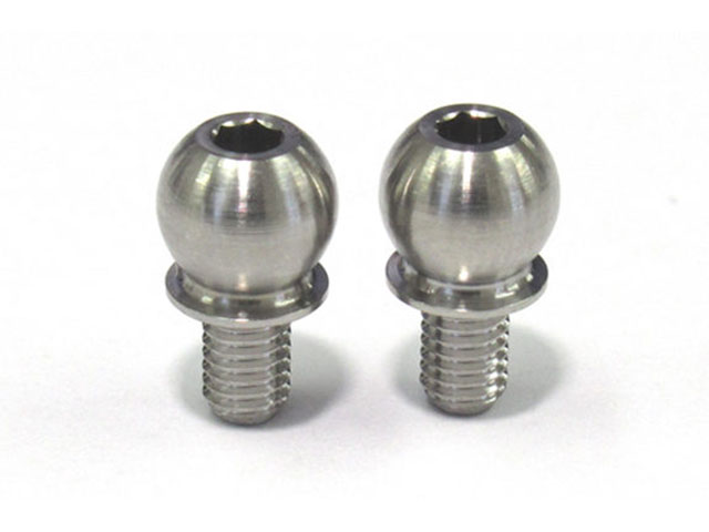 Rêve D　RT-007-10　SPMチタン製 キングピンボール（全長10mmタイプ／2本入）