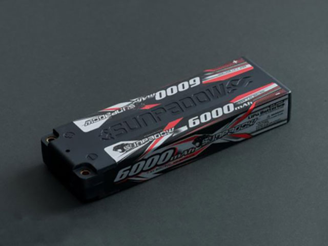 SUNPADOW S660003 7.4V / 6000mAh / 60C リポバッテリー SUNPADOW S660003 7.4V / 6000mAh / 60C リポバッテリー