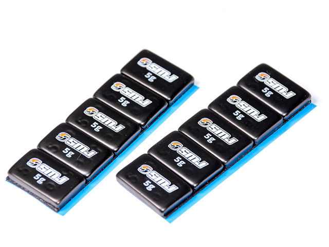 SMJ　SMJ1175　レーシングウェイト（ブラック/5g/10pcs）