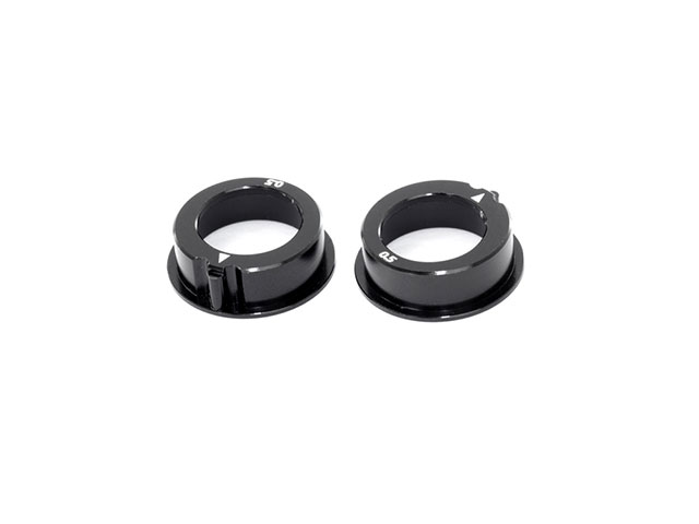 INFINITY　T162　アルミエキセントリックベアリングホルダー 0.5mm(IF14/黒/2個)