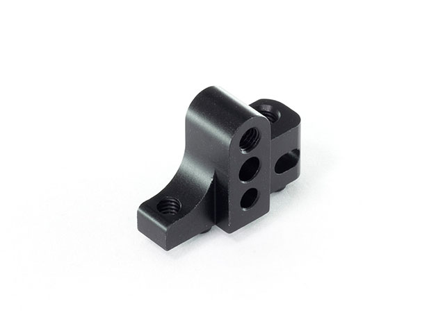 INFINITY　T180-R44.5　アルミセパレートロアサスブロック -右 -44.5mm（ブラック）