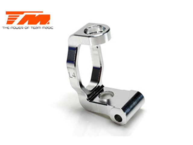 TEAM MAGIC　TM507134　Aluminum 7075 - Caster Block Left (4 Degree)