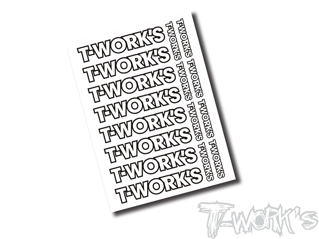 TEAM AJ　TS-039D　T-Work'sデカールD