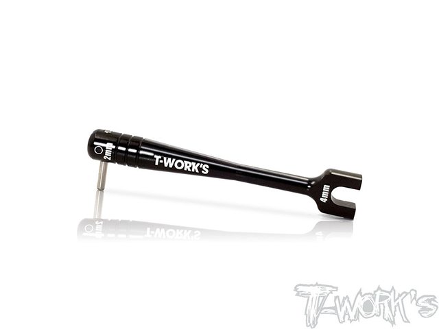 TEAM AJ TT-053 T-Work's ターンバックルDuo【4mm幅/2mmピン】 TEAM AJ TT-053 T-Work's ターンバックルDuo【4mm幅/2mmピン】