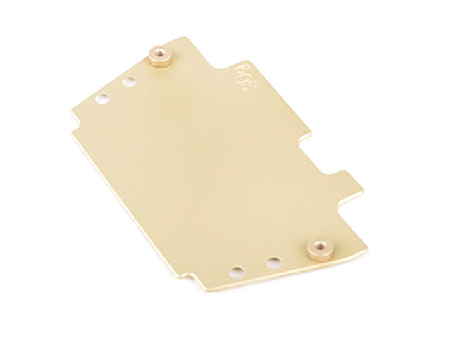 SchumacherãU7678ãBrass Radio Plate (30g) - Cougar-Laydown