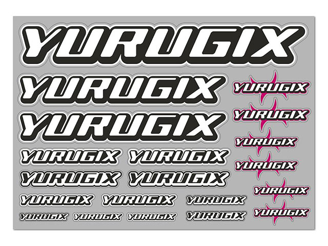 YURUGIX　YPA-0002　YURUGIX STICKER Ver.2【プレカット/1枚入】