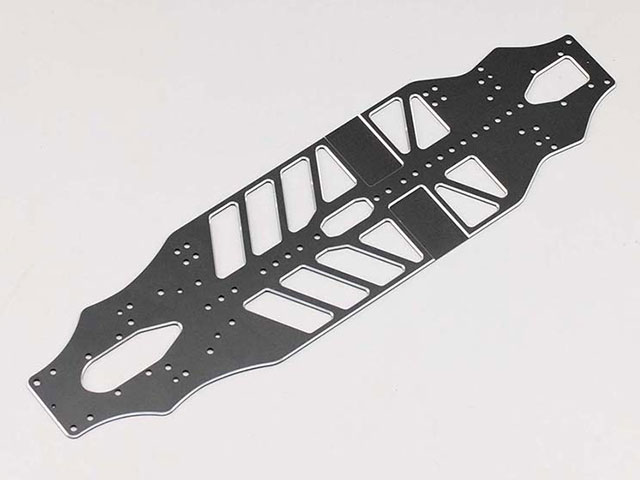 YOKOMO B10-002A BD10用 アルミ製メインシャーシ YOKOMO B10-002A BD10用 アルミ製メインシャーシ