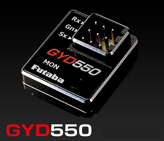 FUTABA　00107231-3　GYD550ドリフト専用ジャイロ（ステアリング）