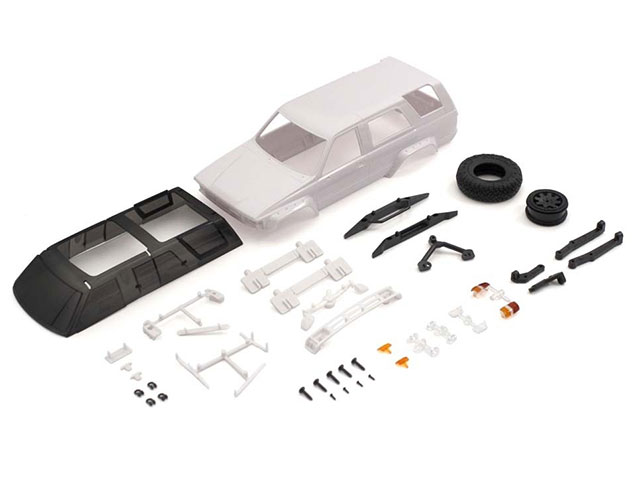 KYOSHO　MXN02　トヨタ 4ランナー ホワイトボディセット