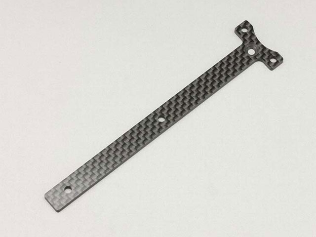 YOKOMO　S4-003RC2　YZ4SF2用グラファイト製リヤシャーシブレース プレート