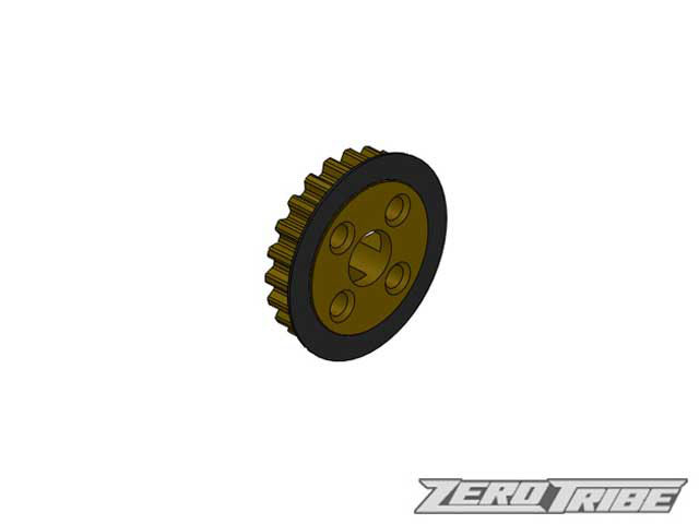 ZEROTRIBE ZT1045 アルミラージプーリー(T4/BD9 ストックコンバージョンキット用) ZEROTRIBE ZT1045 アルミラージプーリー(T4/BD9 ストックコンバージョンキット用)
