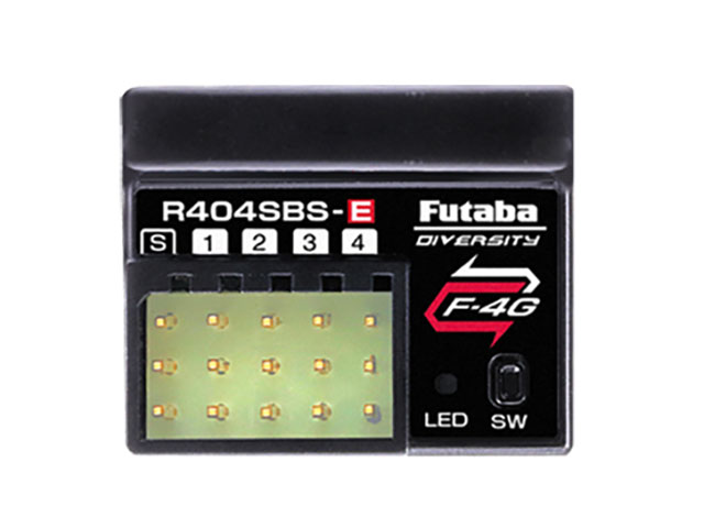 FUTABA　00107287-3　R404SBS-Eアンテナ内蔵レシーバー