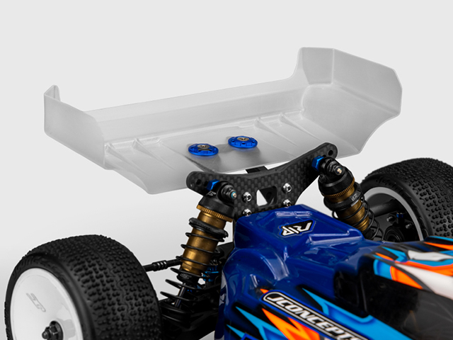 JConcepts　JC-0501　ハイクリアランス リヤウイング・7インチ【Carpet/Astro/2枚入】