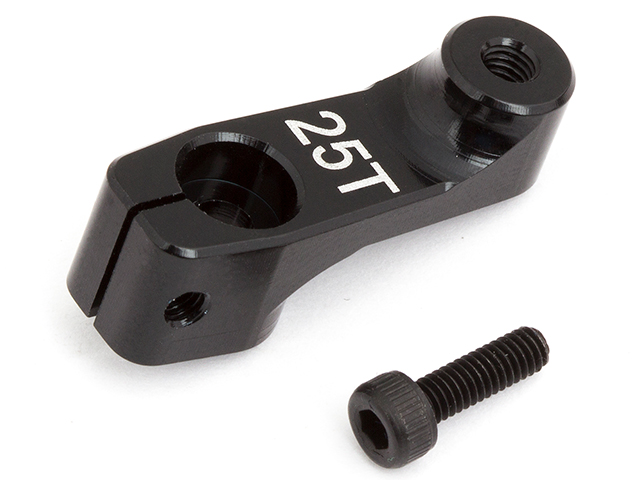 ASSOCIATED　1370　FT アルミ製クランプ式サーボホーン【25T/15.5mm】