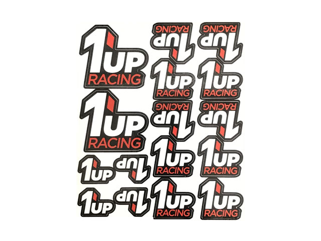 TRION　1UP-RDRED　1up Racing Decals Red