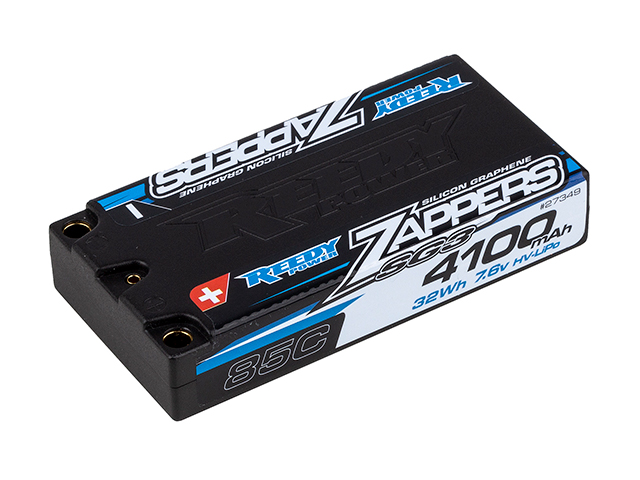 ASSOCIATED　27349　REEDY Zappers SG3 4100mAh 85C 7.6V LCG Li-Poバッテリー