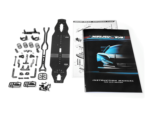 XRAY　300946#　XRAY T4 2021 アップグレードセット カーボン【限定特価】
