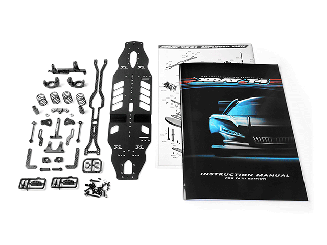 XRAY　300947#　XRAY T4 2021 アップグレードセット アルミフレックス【限定特価】