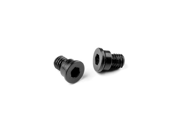 XRAY　301158#　アッパーデッキスクリュー・M3x5.5/2pcs【XRAY X4】
