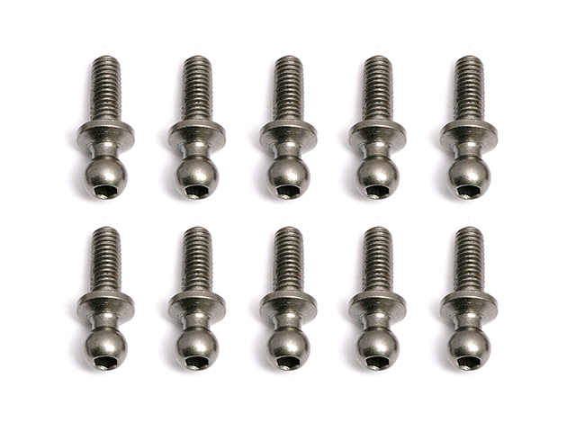 ASSOCIATED　31284　ボールスタッド・ロングネック【8mm/10ケ入】