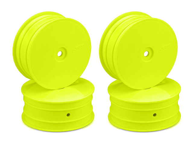 JConcepts　JC-3327Y　MONOバギー用4WDフロントホイル・イエロー/4個入【TLR 22-4/XB4/ZX7/D418用】