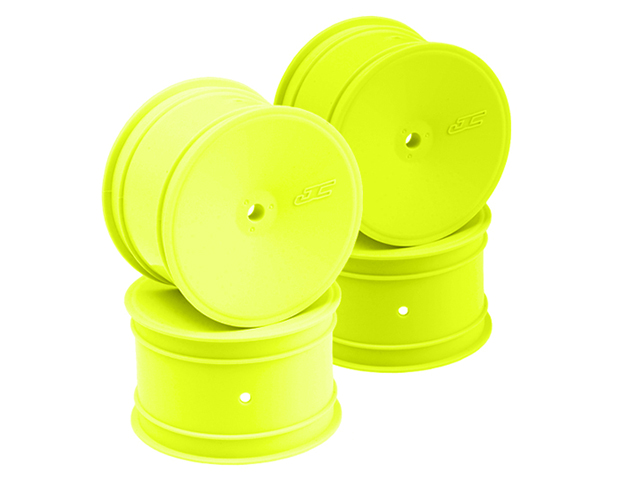 JConcepts　JC-3348Y　MONOバギー用リヤホイル・イエロー/4個入【B6.1/B74/YZ2/YZ4/XB2/XB4/RB7/ZX7/KC・KD・L1/D418用】