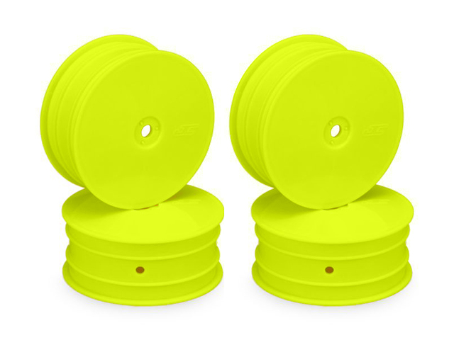 JConcepts　JC-3381Y　MONOバギー用4WDフロントホイル・イエロー/4個入【B74/YZ4-SF/L1用】