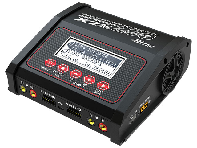 HiTEC　44300-B　マルチチャージャー X2 ACプラス 260 充・放電器