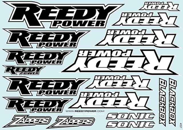 ASSOCIATED　RE727　REEDYデカールシート2020