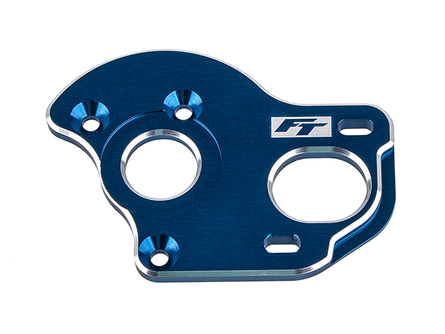 ASSOCIATED　91907　FTレイダウン・レイバックモータープレート・3.5mm【ブルー