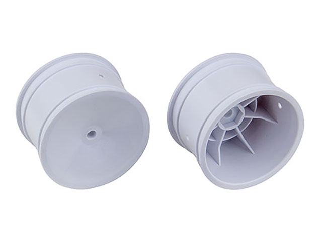 ASSOCIATED　9695　2WD/4wdバギー用リヤホイール2.2"【ホワイト/12mmHEX】